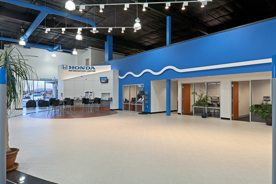 Prescott Honda Showroom